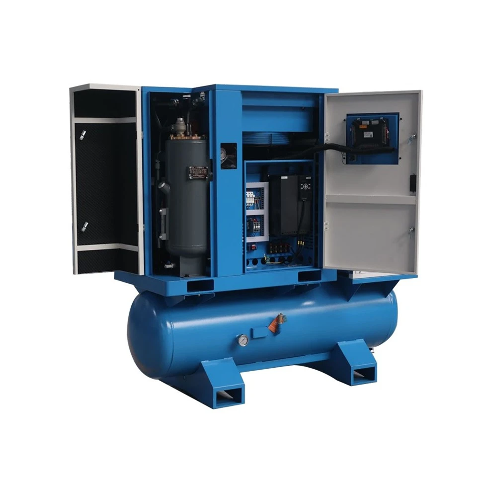Single phase rotary screw compressor high quality